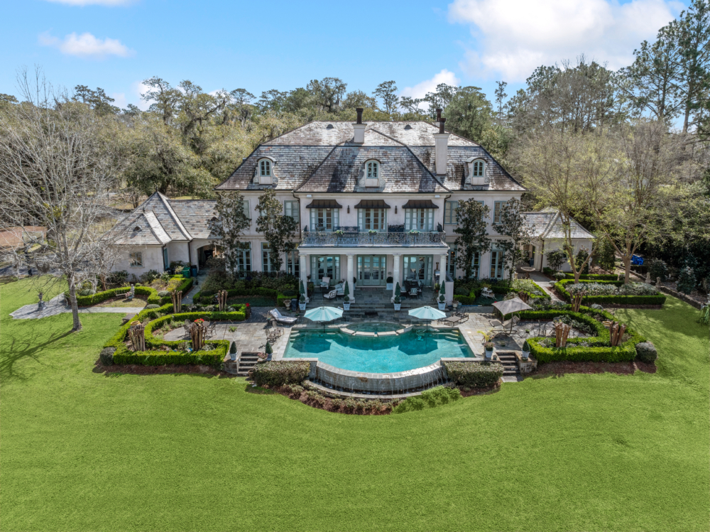 custom home in southern louisiana
